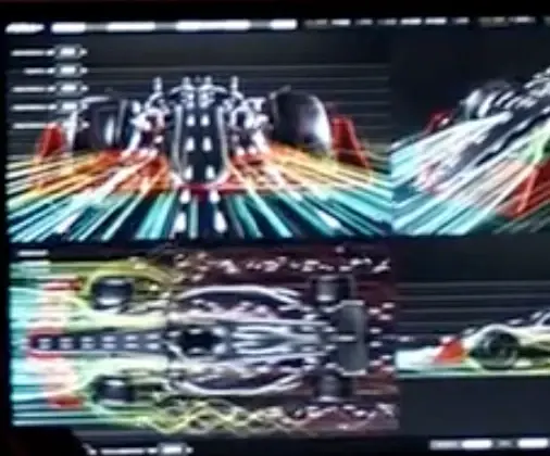 Close-up from the still: one subject, four views