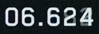 Close-up from the still: a time still running