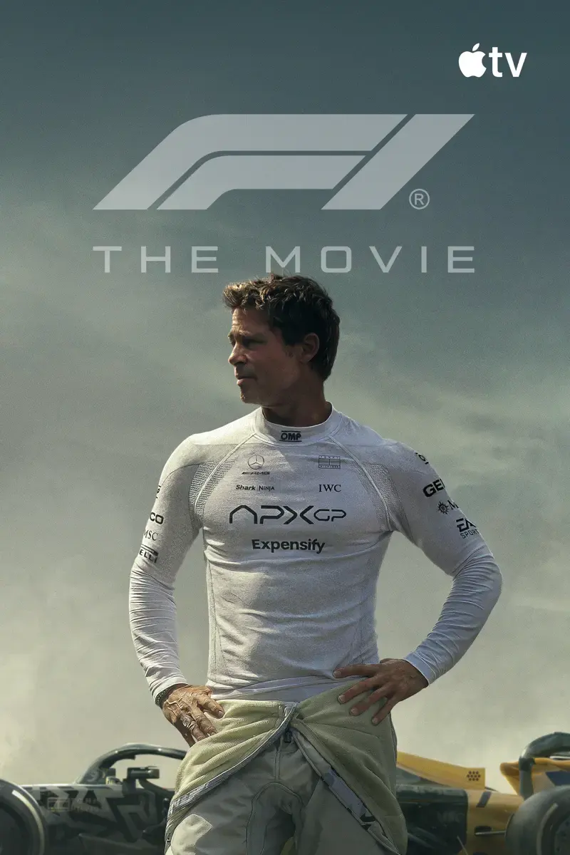 Poster for F1 (2025), the reference for the YamDrive web dashboard