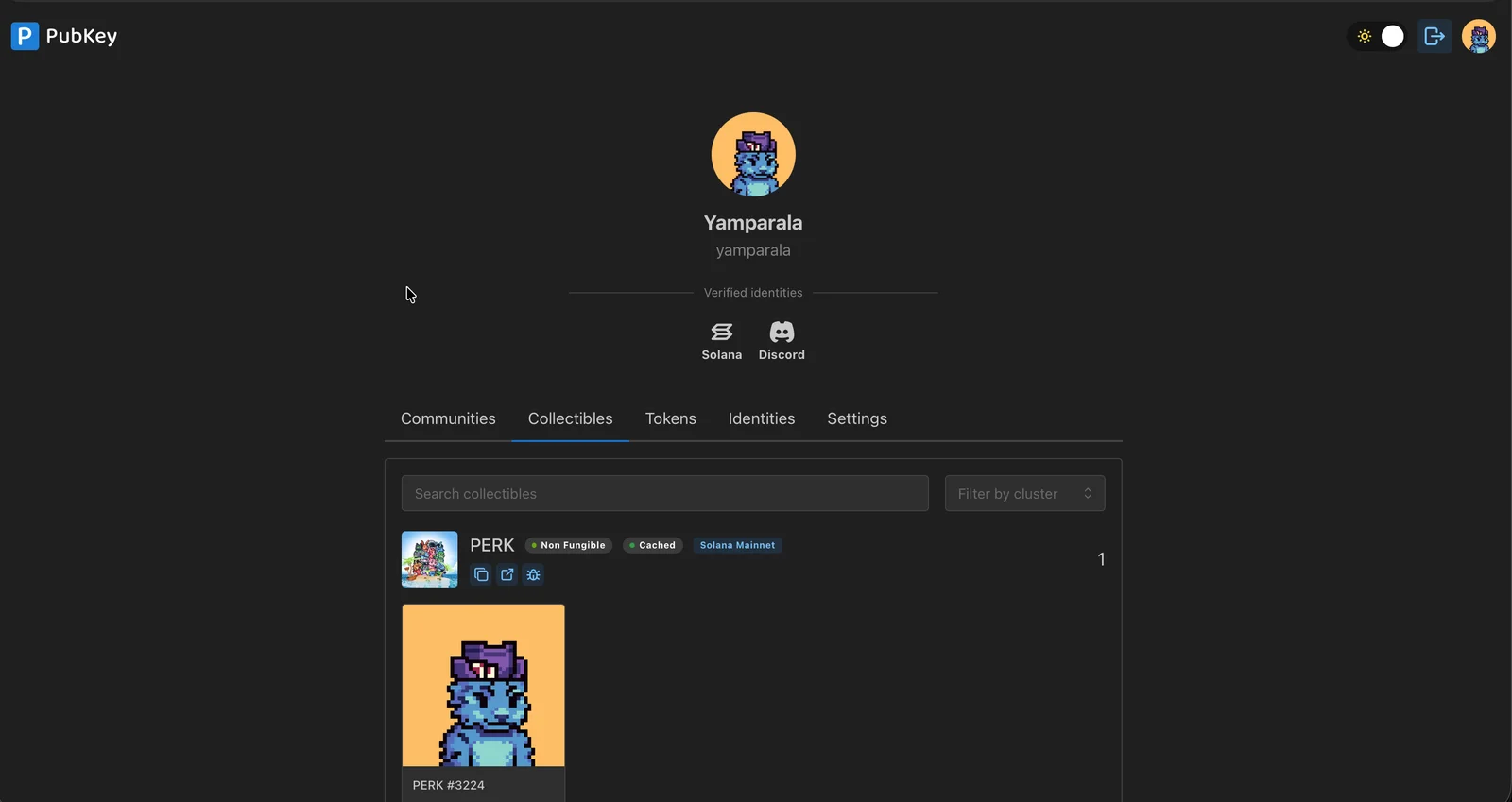 Before: the original UI - screen 3